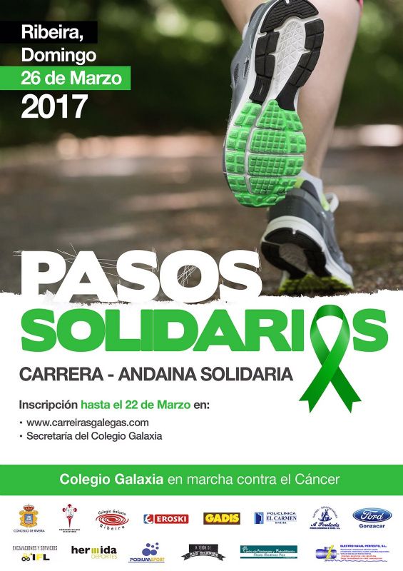 1ª Carreira &#8211; Andaina&#8221;Pasos solidaios&#8221; &#8211; Colexio Galaxia en marcha contra o Cancro